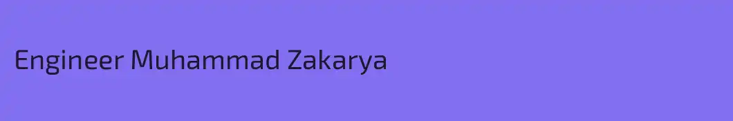 Engineer Muhammad Zakarya